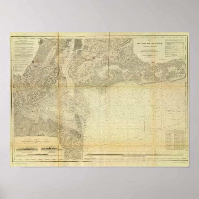 New York Bay, Harbour Poster (Front)