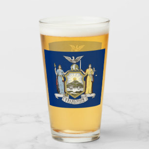 NEW YORK BEER GLASS