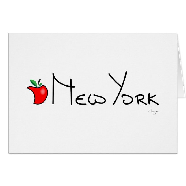 New York Big Apple (Front Horizontal)