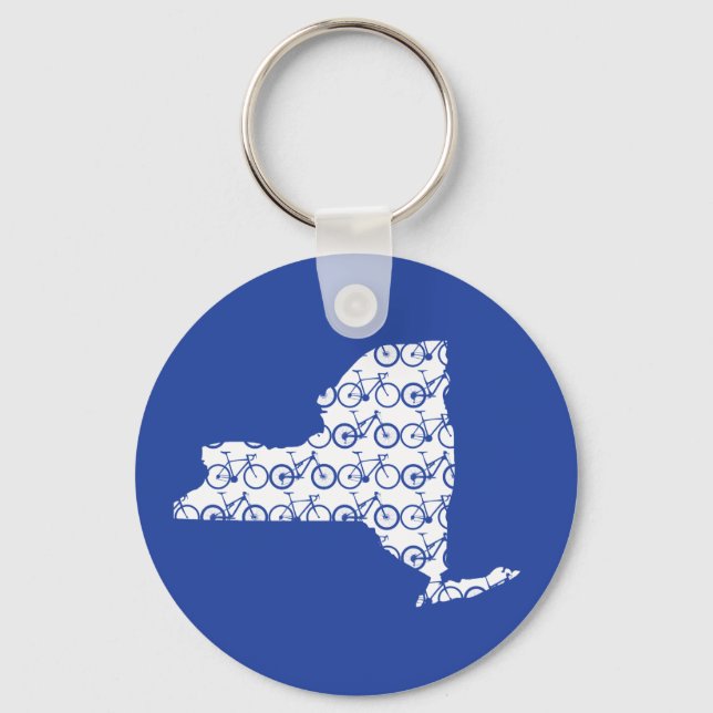 New York Bike Key Ring (Front)