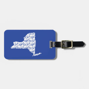 New York Bike Luggage Tag