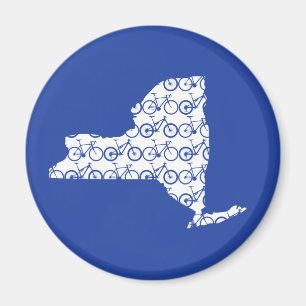 New York Bike Magnet