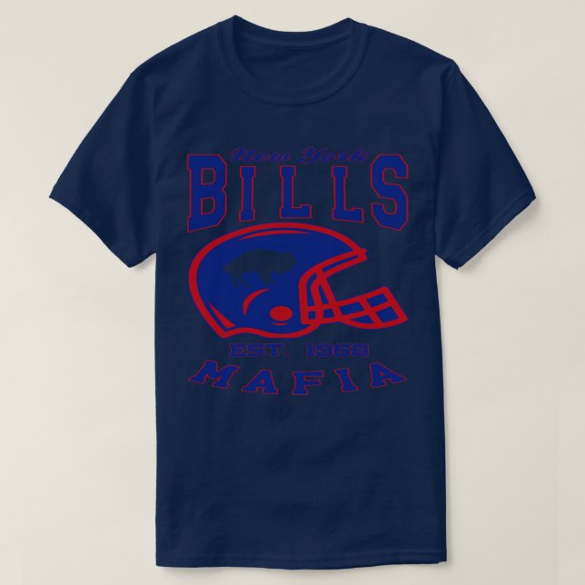 New York Bills Mafia 1960 T-Shirt (Design Front)