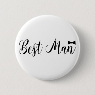 New-York-Black-Red Typography 6 Cm Round Badge