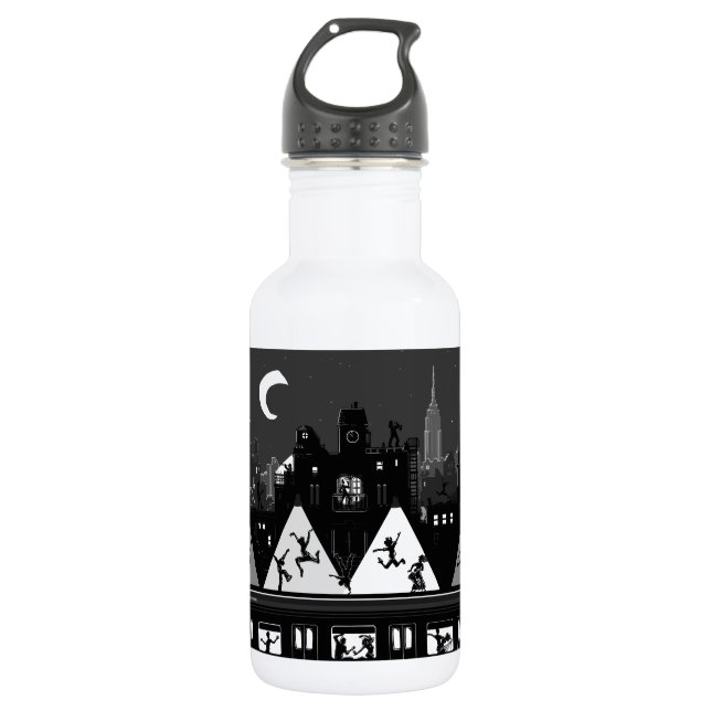 New York Boogie Nights 532 Ml Water Bottle (Front)