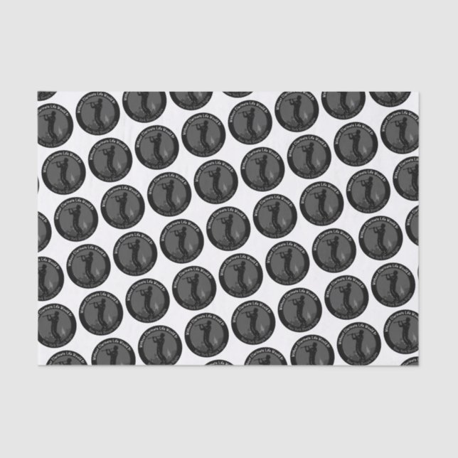 New York Boogie Nights Clarinet Tissue Paper (Front)