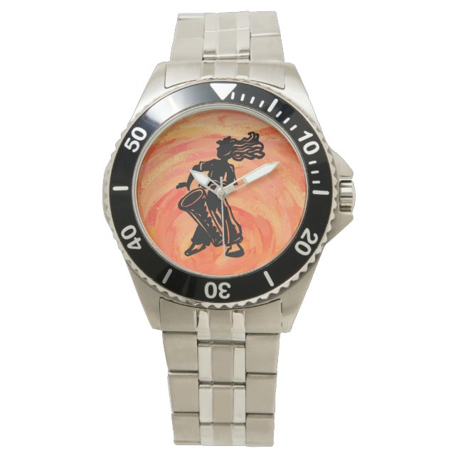 New York Boogie Nights Drum Orange Watch (Front)