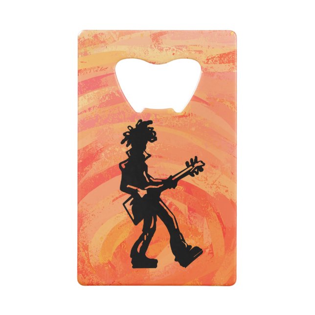 New York Boogie Nights Guitar Orange (Back)