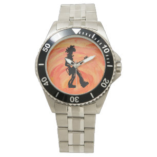New York Boogie Nights Guitar Orange Watch
