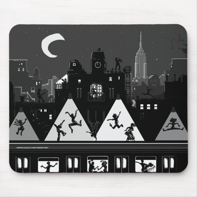 New York Boogie Nights Mouse Mat (Front)