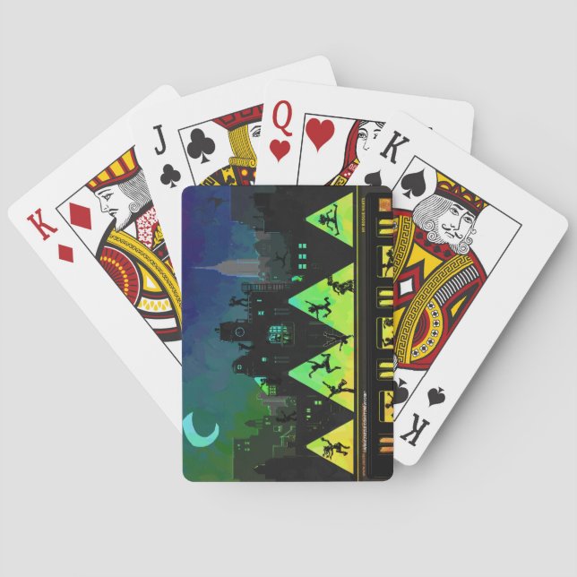 New York Boogie Nights Playing Cards (Back)