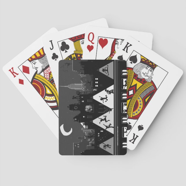 New York Boogie Nights Playing Cards (Back)