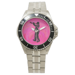 New York Boogie Nights Trumpet Hot pink Watch