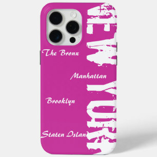 New York - Boroughs 2 - cool urban style iPhone 15 Pro Max Case
