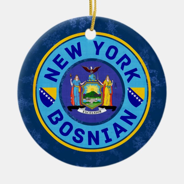 New York Bosnian American Holiday Decoration (Front)