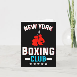 New York Boxing Club - Cool Boxing Tees Card