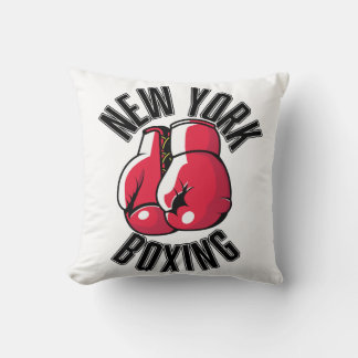 New York Boxing logo Cushion