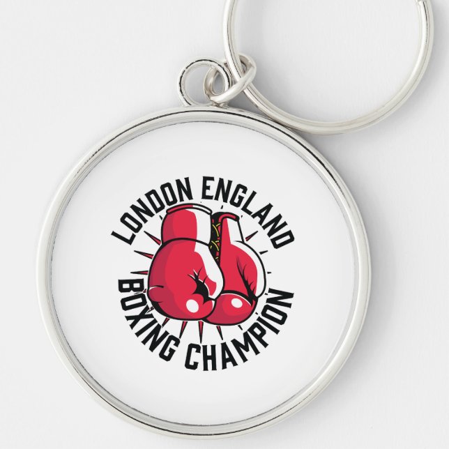 New York Boxing logo Key Ring (Front)