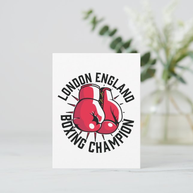 New York Boxing logo Postcard (Standing Front)