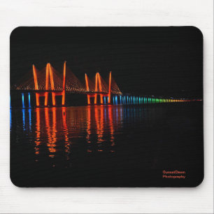 New York Bridge Light in honor of Gay Pride Mouse Mat