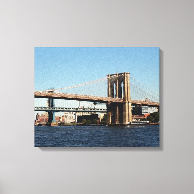 NEW YORK BRIDGES DOUBLE WRAPPED CANVAS WALL PHOTO (Front)