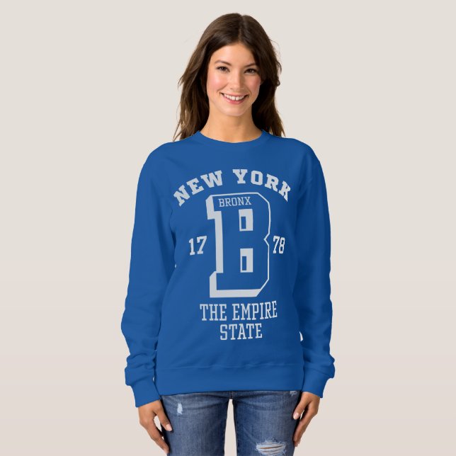 New York Bronx Women's Basic Sweatshirt (Front Full)