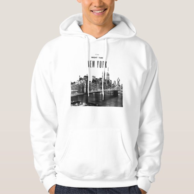 New York Brooklyn Bridge    Hoodie (Front)