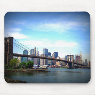 New York - Brooklyn Bridge Mouse Mat