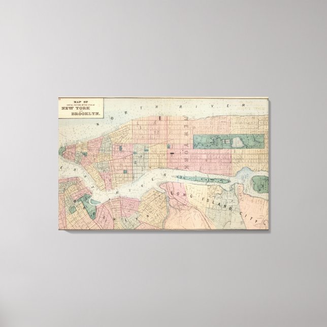 New York, Brooklyn Canvas Print (Front)