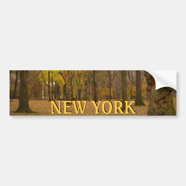 New York Bumper Sticker New York City Stickers (Front)
