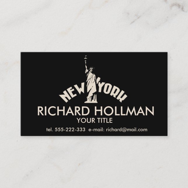 New York Business Card (Front)