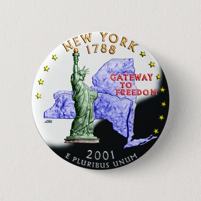 New York Button (Front)
