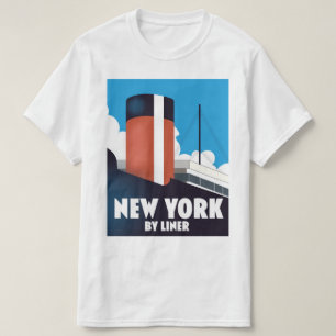 New York by liner T-Shirt