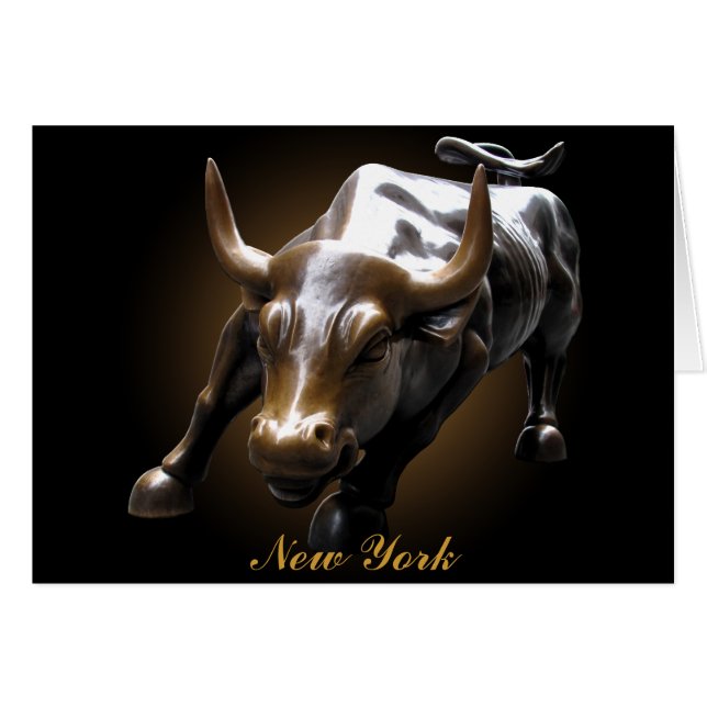 New York Card Landmark New York Souvenir Card (Front Horizontal)