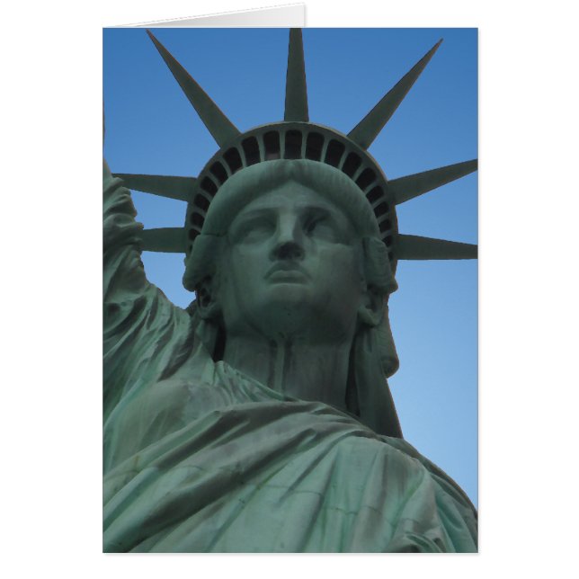 New York Card New York Blank Statue of Liberty (Front)