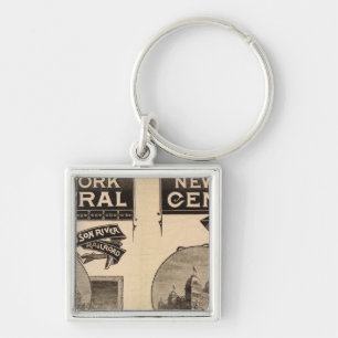 New York Central and Hudson River Railroad Key Ring