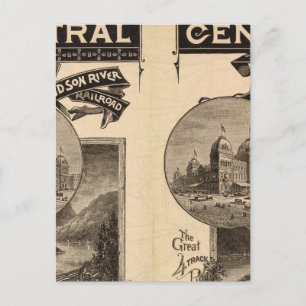New York Central and Hudson River Railroad Postcard