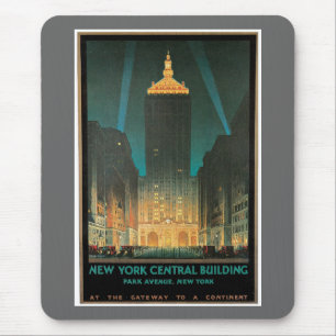 New York Central Building 1930 Mouse Mat