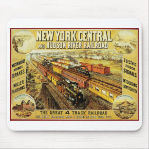 New York Central Mouse Mat
