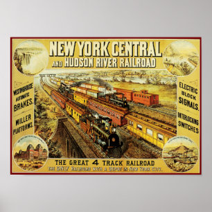New York Central Poster
