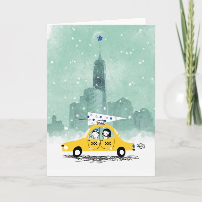 New York Christmas Holiday Card (Front)