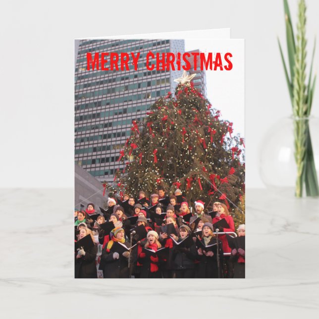 NEW YORK CHRISTMAS HOLIDAY CARD (Front)