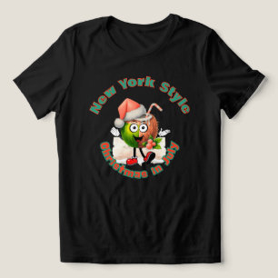 New York Christmas in July Funny Coconut T-Shirt Tri-Blend Shirt