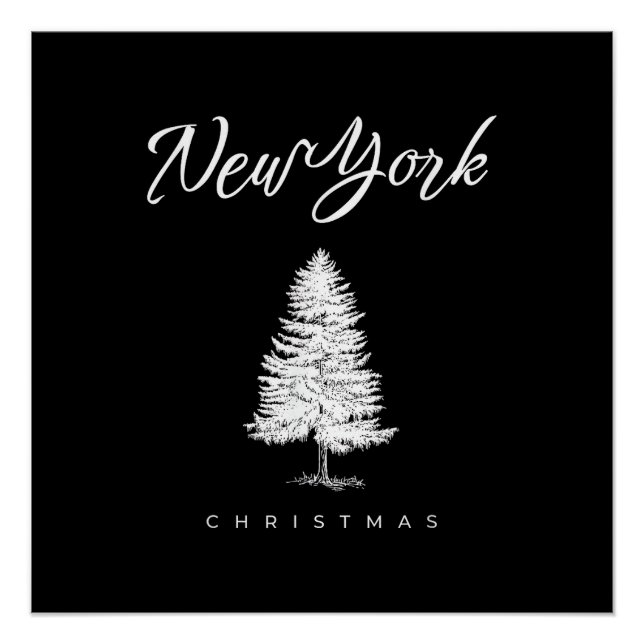 New York Christmas Poster (Front)