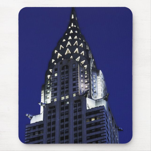 New York Chrysler Building Mouse Mat (Front)