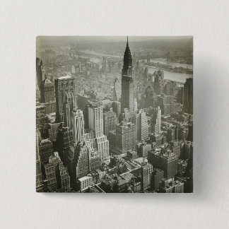 New York City 15 Cm Square Badge