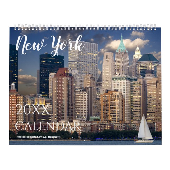 New York City 2026 Wall Calendar Gift (Cover)
