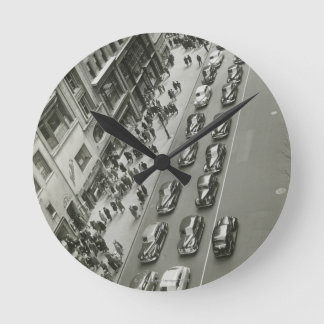 New York City 2 Round Clock