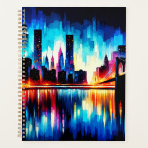 New York City Abstract 1103 Planner