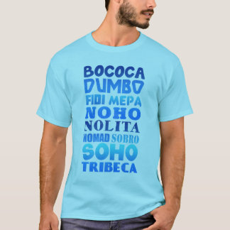 New York City Acronyms T-Shirt